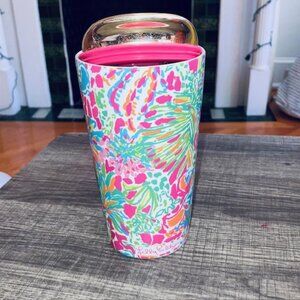 Lilly Pulitzer • Spot Ya Travel Ceramic Mug - Used ONE TIME!!!